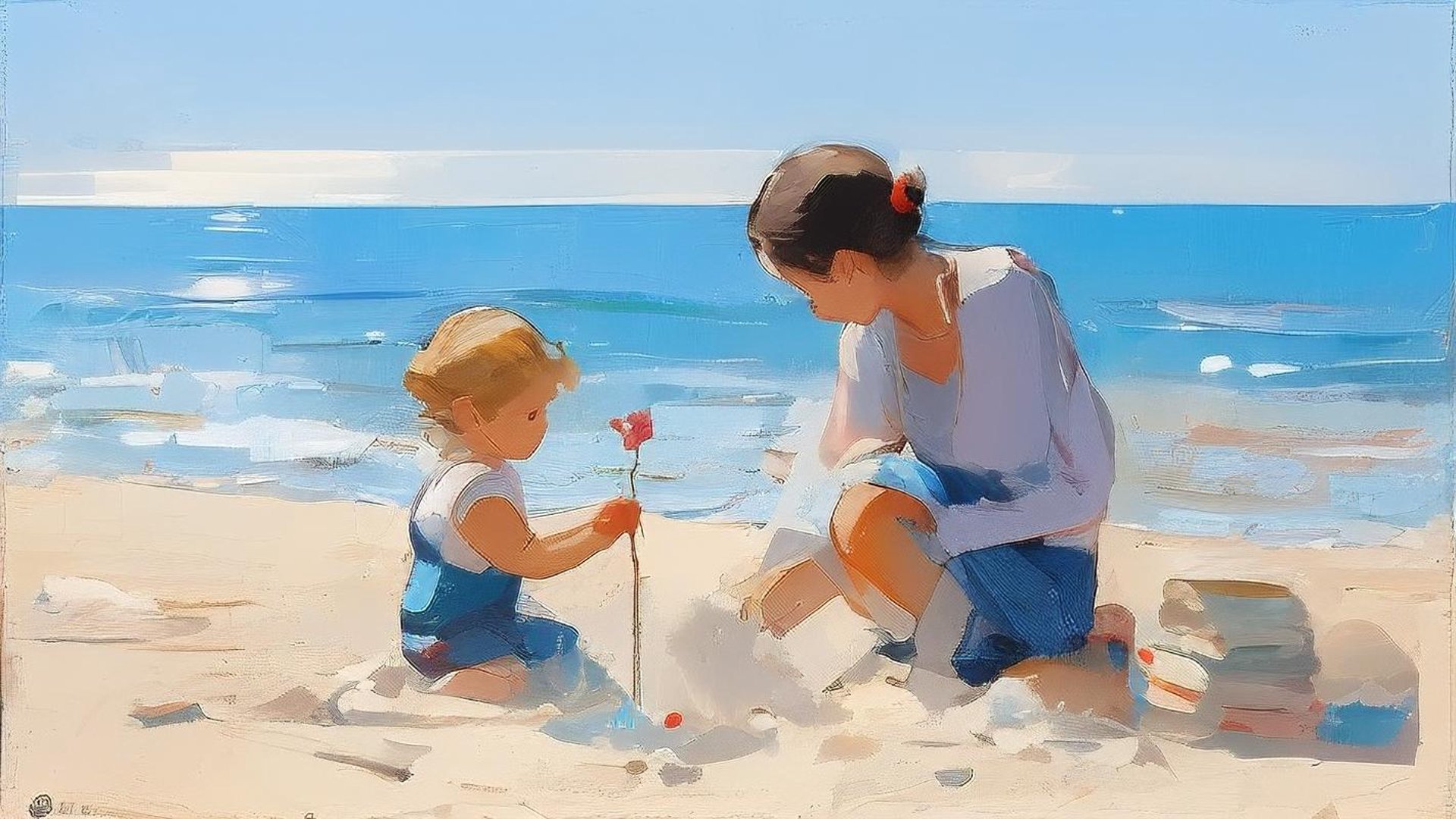 年轻妈妈育儿